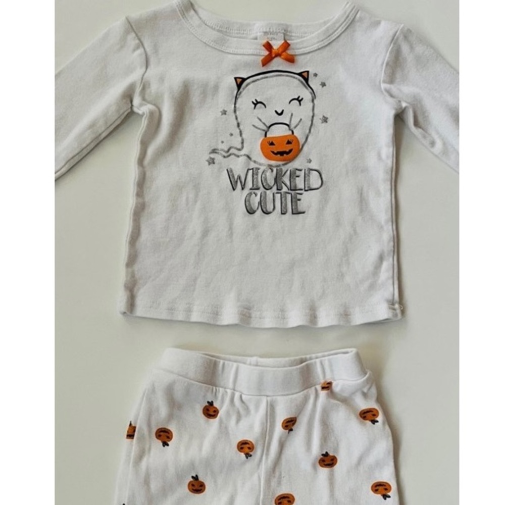 Modern Kids Toddler Girls Wicked Cute 2 Piece Matching Halloween Pajama Set 2T